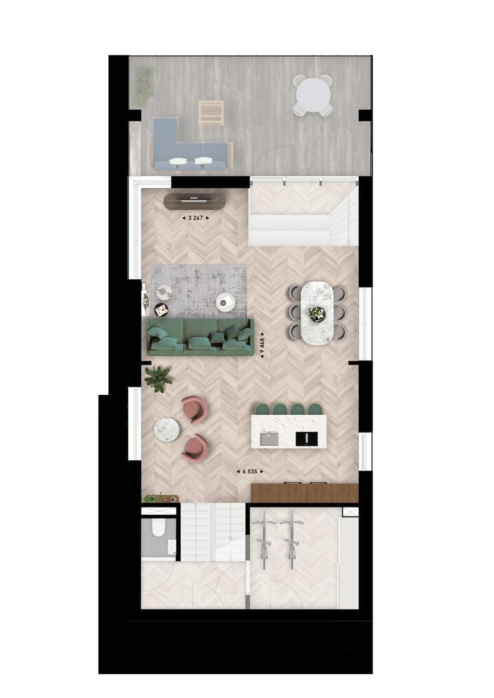 Foto 5 van Drijvende woning | type A (Bouwnr. 2)