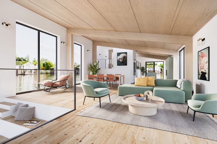 Foto 2 van Drijvende woning | type B (Bouwnr. 4)