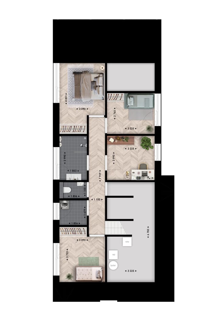 Foto 3 van Drijvende woning | type B (Bouwnr. 4)