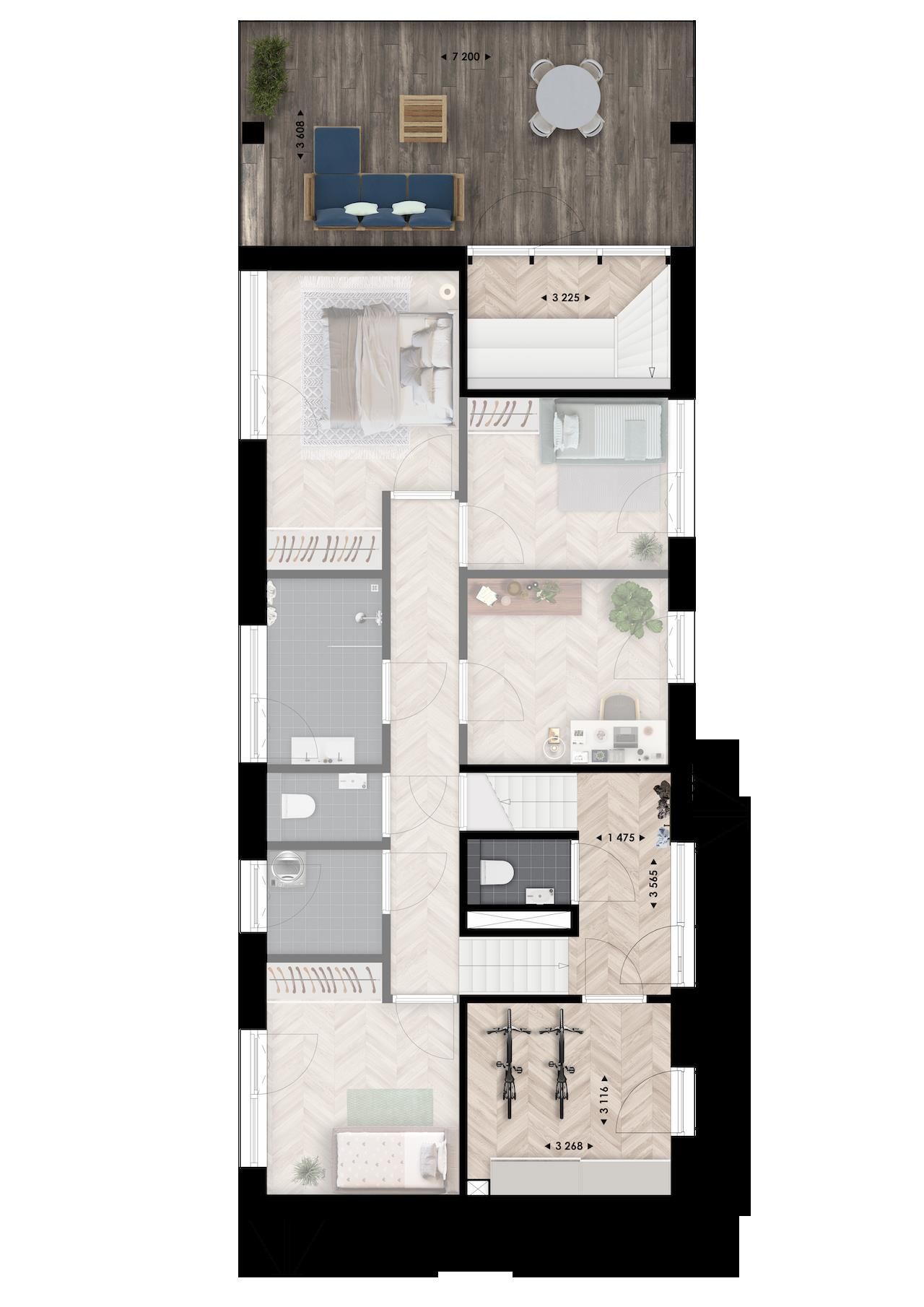 Photo 4 of Drijvende woning | type B (Bouwnr. 4)