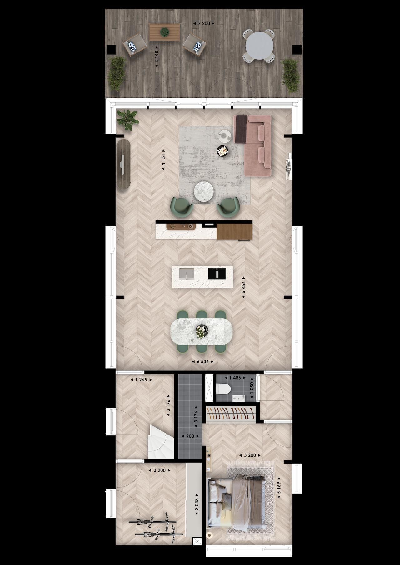 Foto 4 van Drijvende woning | type C (Bouwnr. 3)