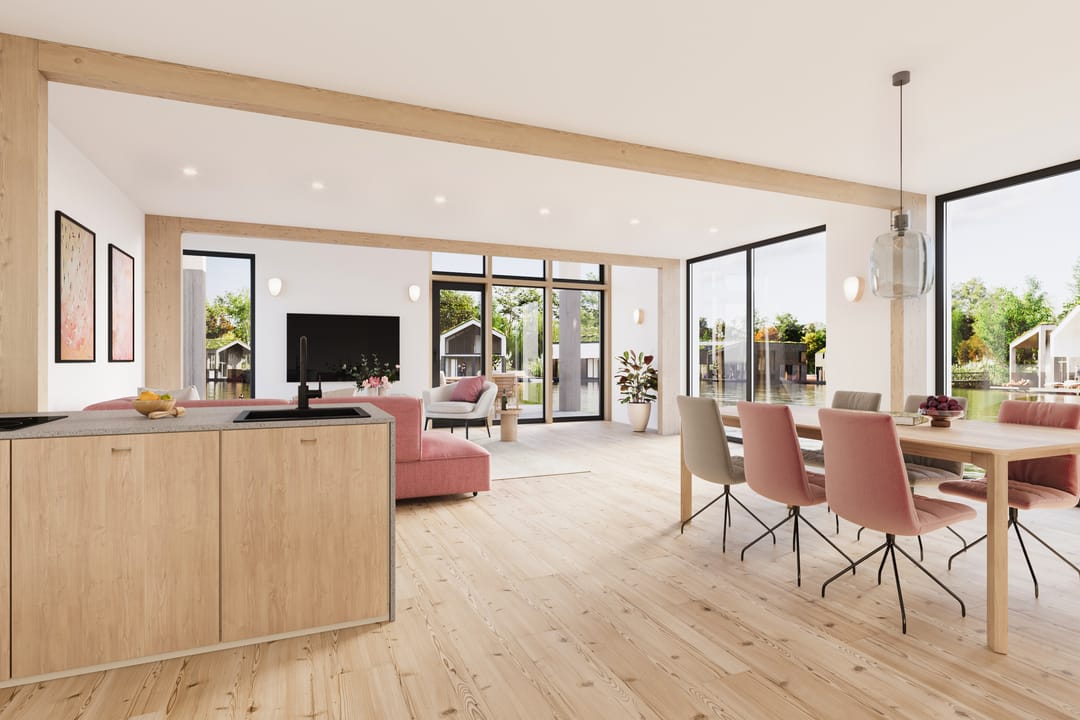 Foto 2 van Drijvende woning | type D (Bouwnr. 7)