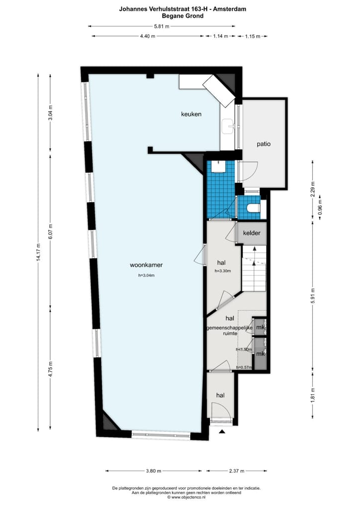 Foto 19 van Johannes Verhulststraat 163-H