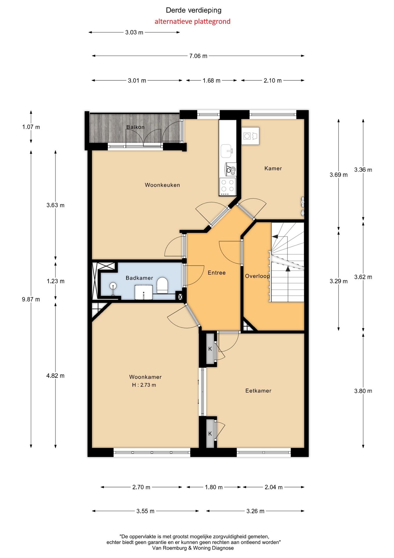 Foto 29 van Bonairestraat 22-3