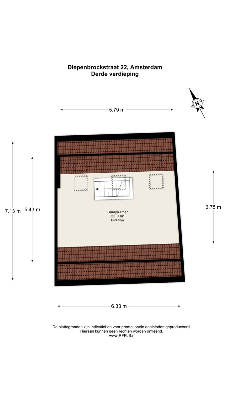 Foto 49 van Diepenbrockstraat 22
