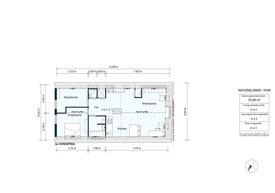 Foto 32 van Linnaeusstraat 27-F