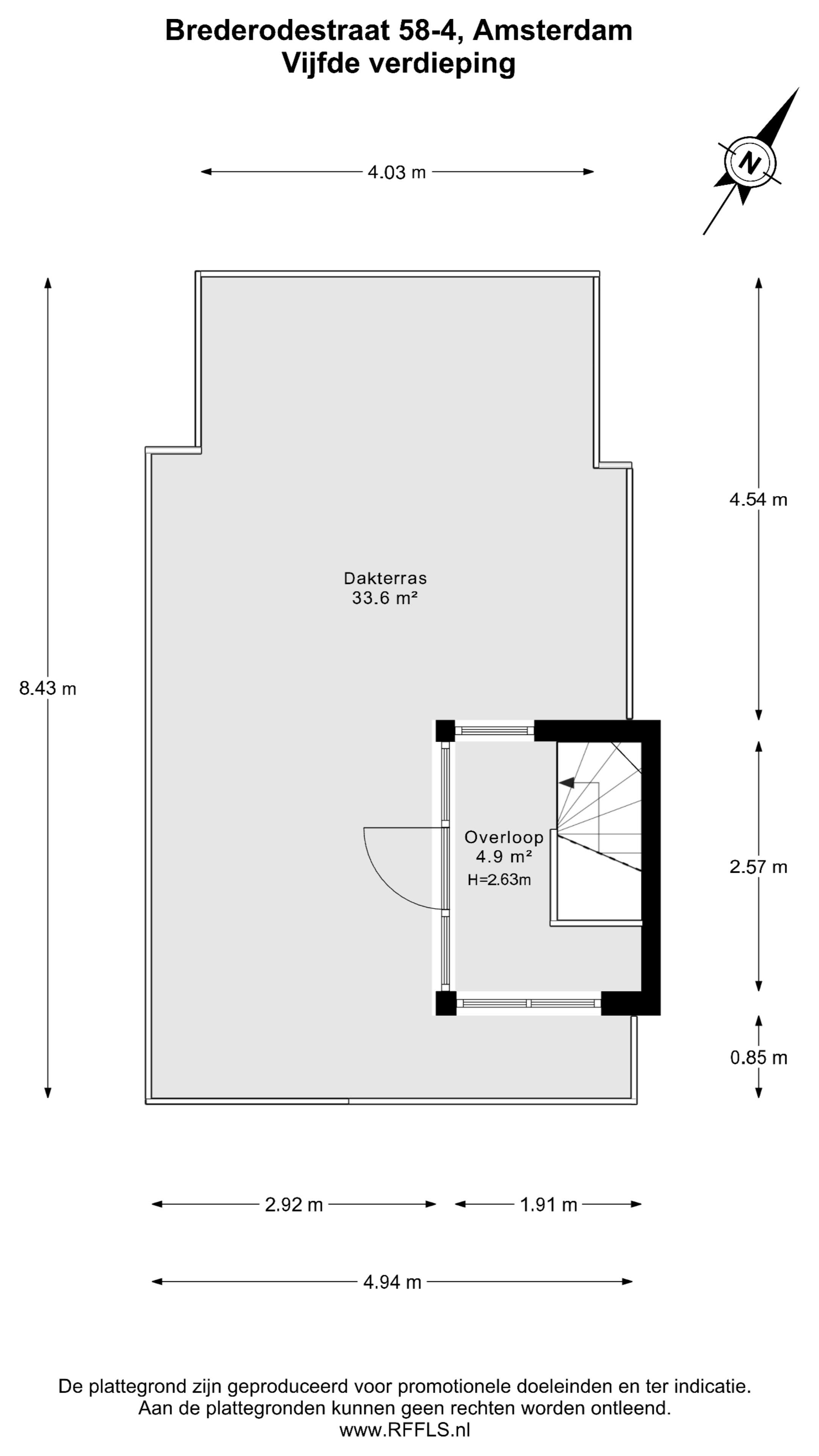Foto 36 van Brederodestraat 58-4