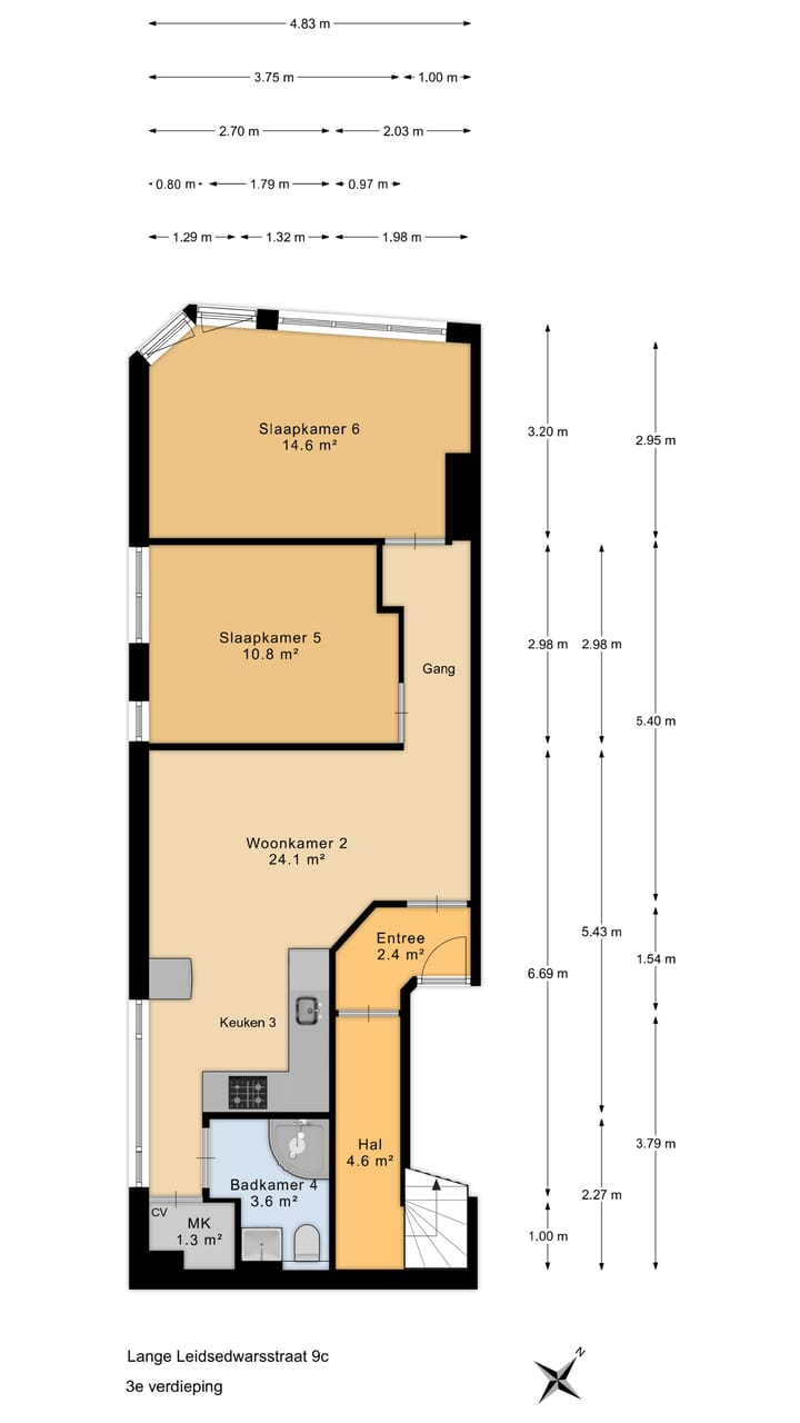 Photo 4 of Lange Leidsedwarsstraat 9-C