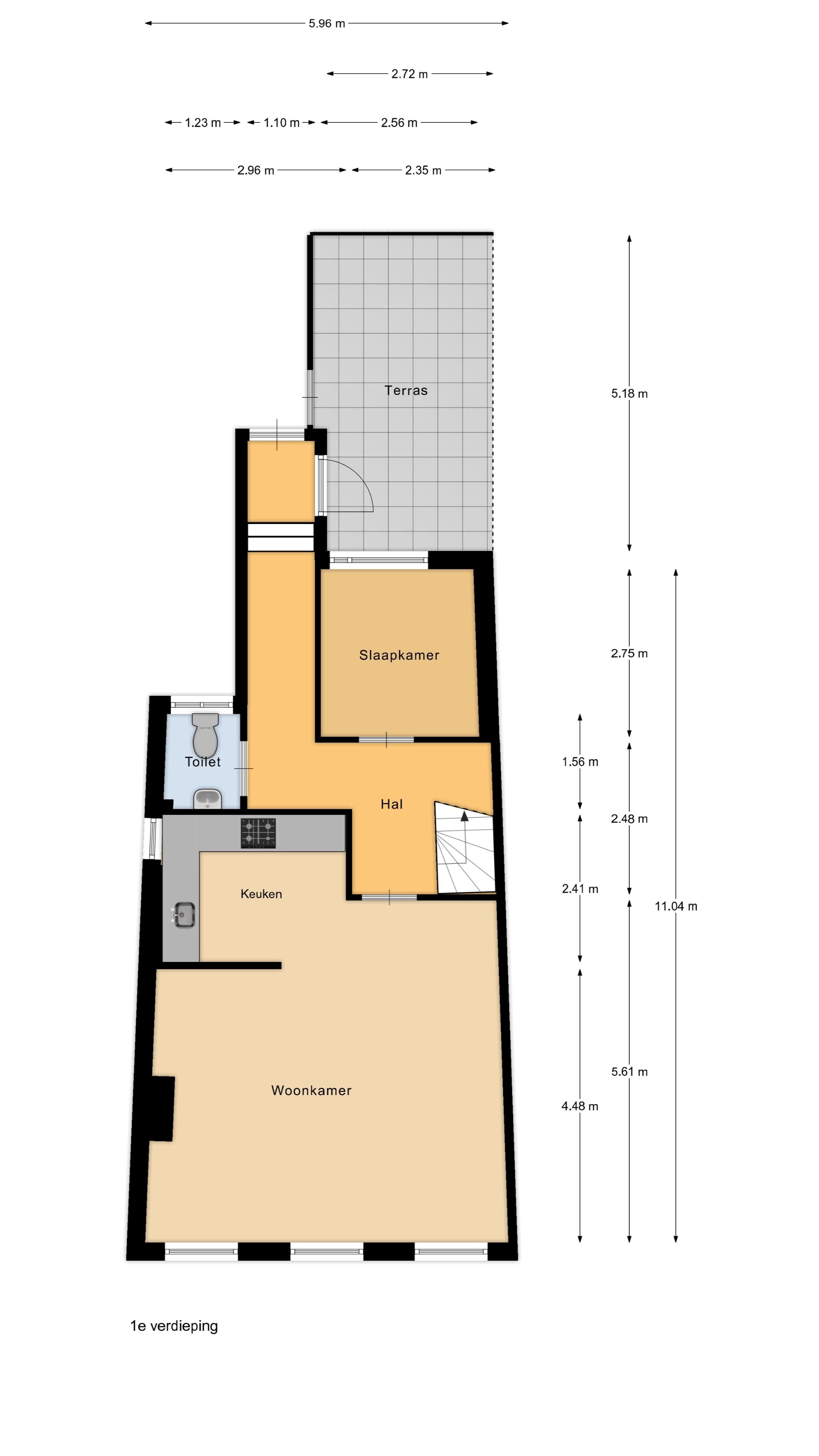 Foto 30 van Blauwehandstraat 3-A