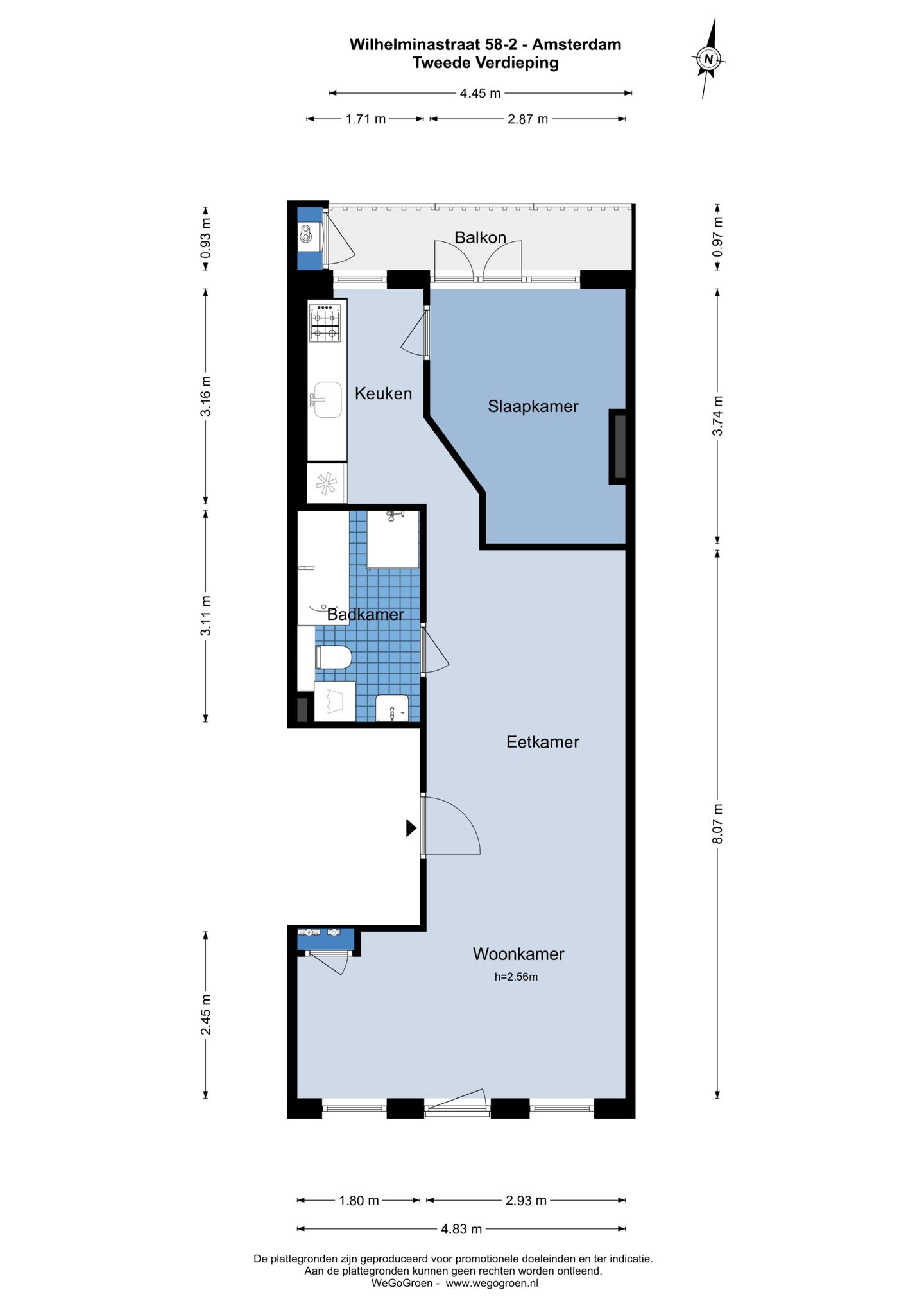 Foto 34 van Wilhelminastraat 58-2