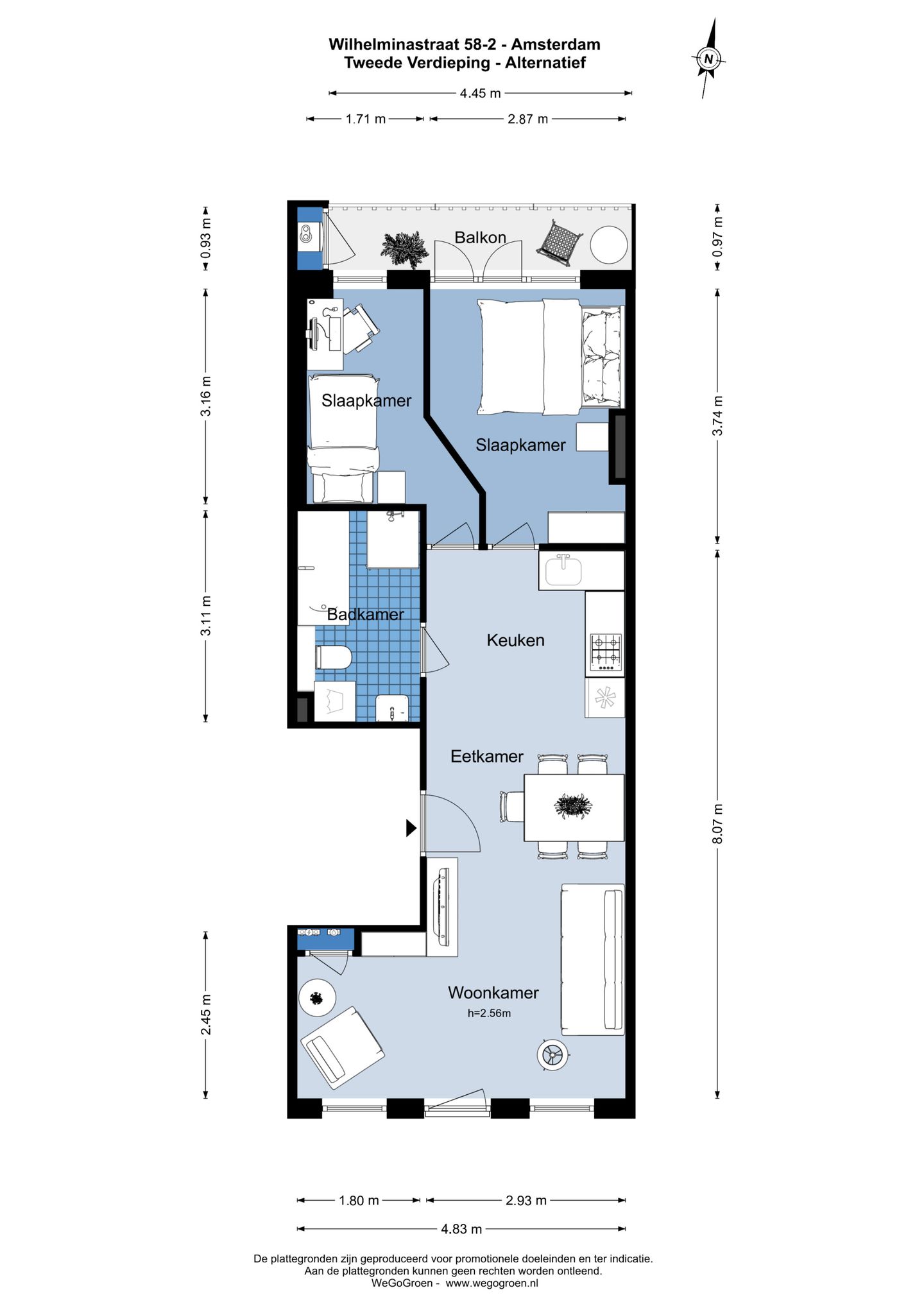 Foto 35 van Wilhelminastraat 58-2
