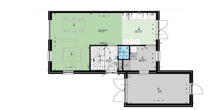 Foto 4 van De Linde type B gespiegeld (Bouwnr. 6)