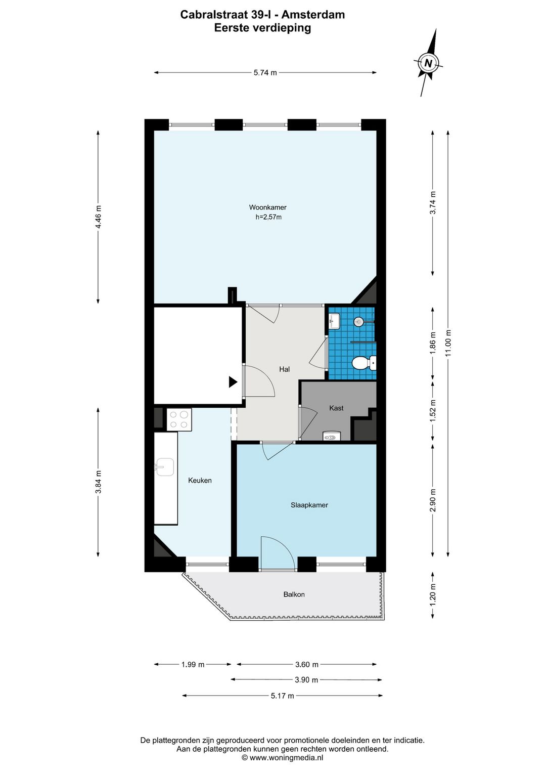 Foto 23 van Cabralstraat 39-1