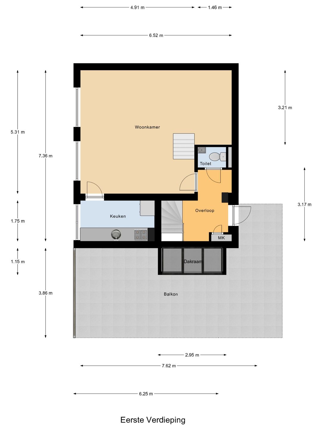 Foto 37 van Koornmarkt 48-D