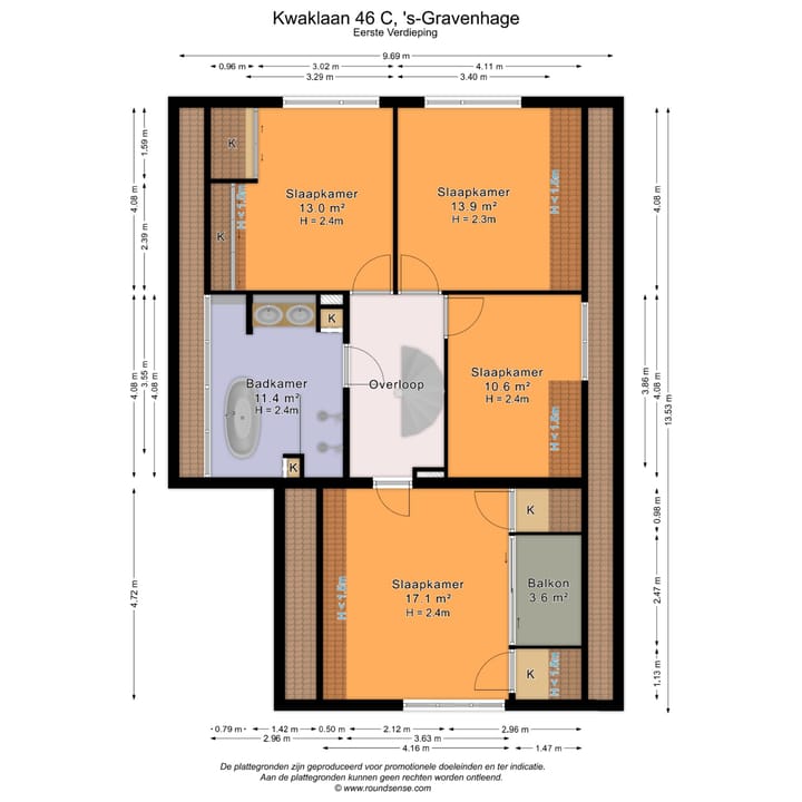 Foto 55 van Kwaklaan 46-C