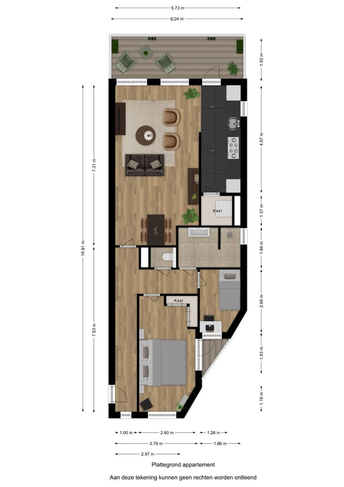 Foto 28 van Kapelstraat 10-E