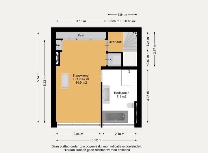 Foto 25 van Kortekade 107-A01