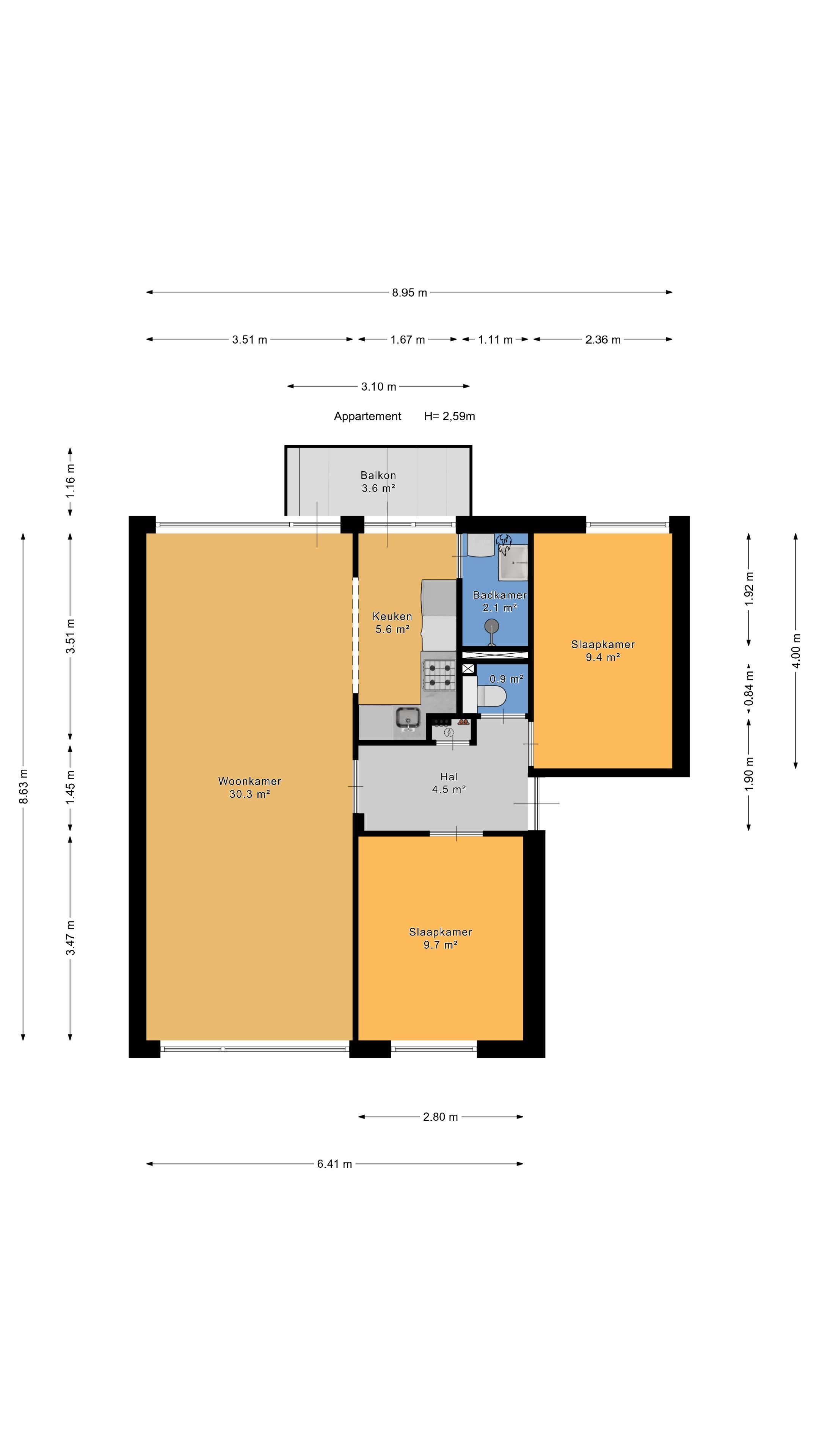 Foto 27 van van Slingelandtstraat 5-A