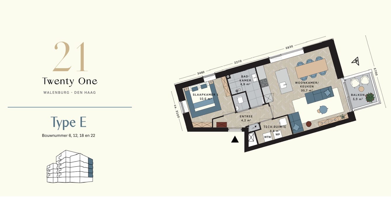 Foto 5 van Type F2 (Bouwnr. 23)