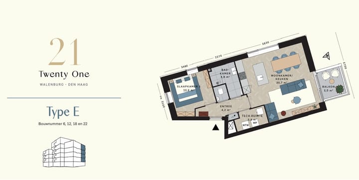 Foto 5 van Type F2 (Bouwnr. 23)