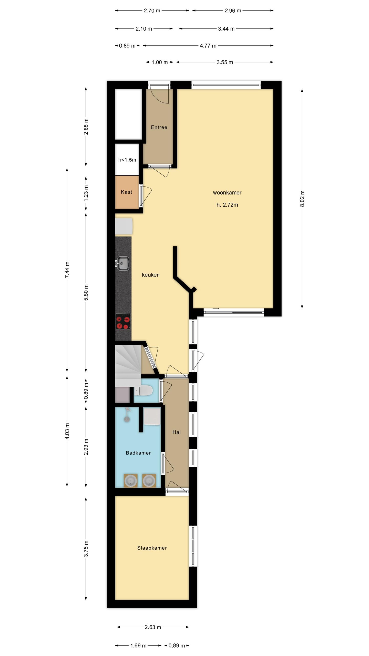 Foto 34 van Meester Cornelisstraat 84-ZW