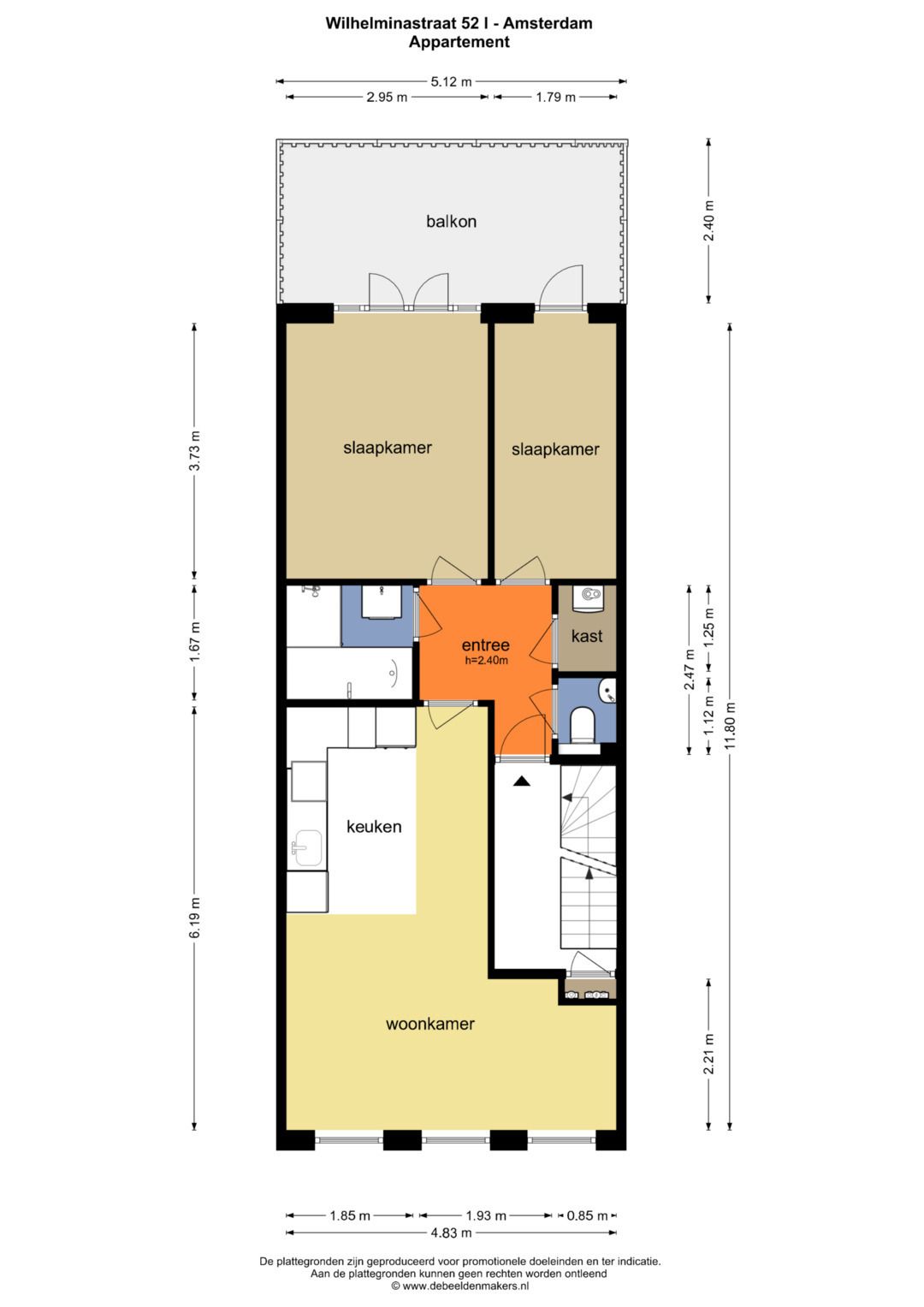 Foto 20 van Wilhelminastraat 52-1