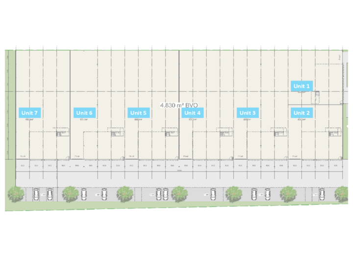 Situatietekening Heerlerweg  156 Hoensbroek