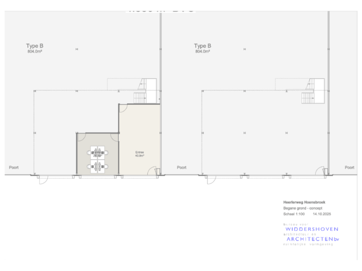 Heerlerweg 156 Hoensbroek concept begane grond