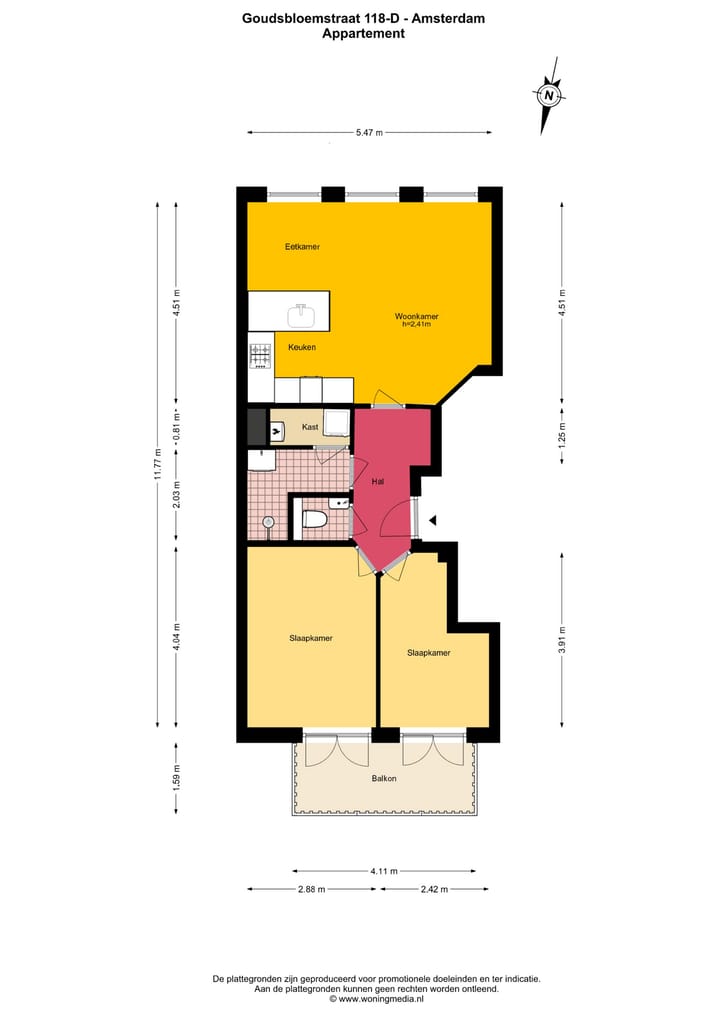 Photo 22 of Goudsbloemstraat 118-D