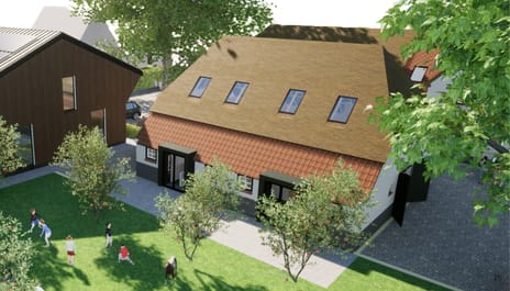 Foto van Vossenhol 16 - Tabakschuur 2-onder-1-kapwoning