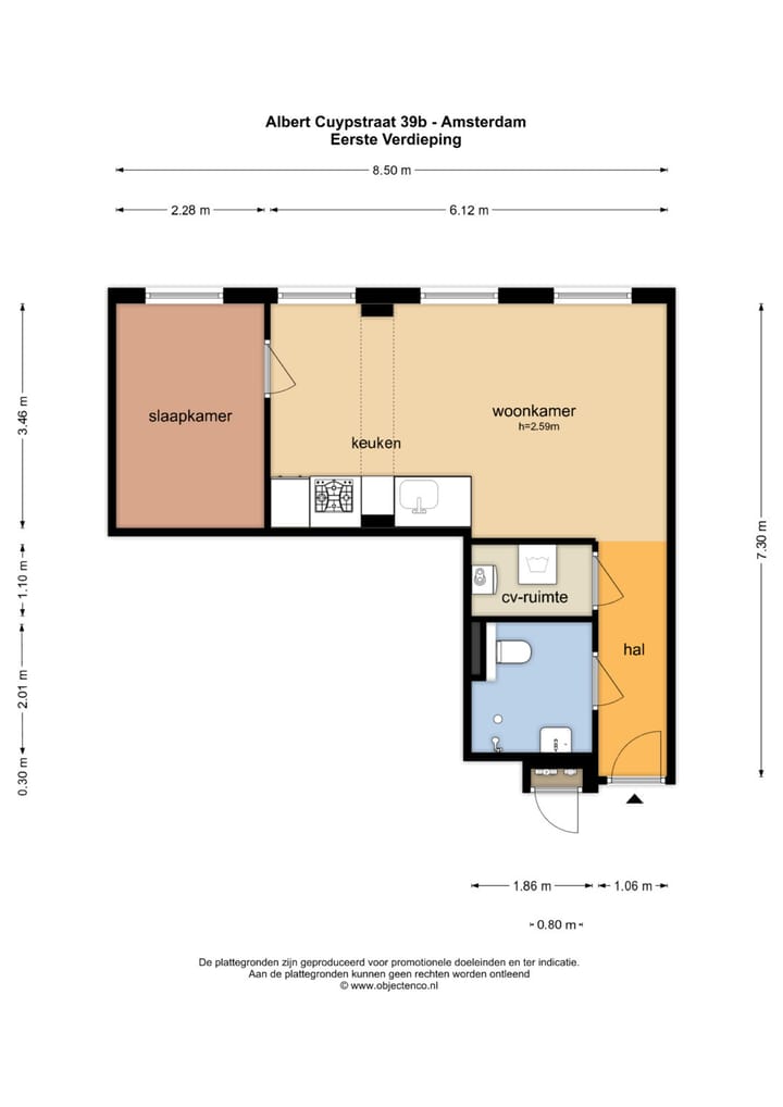 Foto 25 van Albert Cuypstraat 39-B