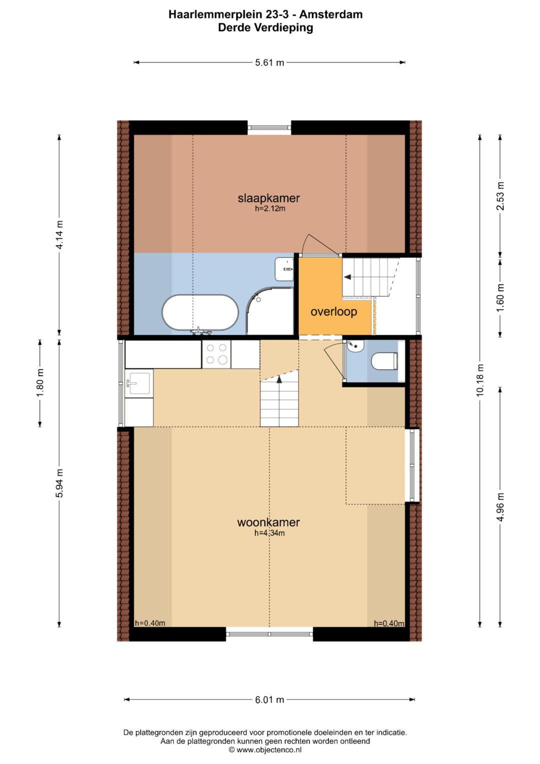 Foto 26 van Haarlemmerplein 23-3