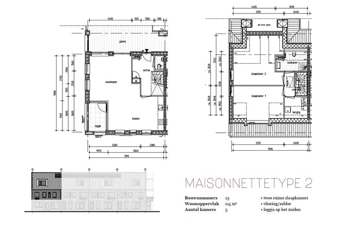 Foto 5 van Maisonnette (Bouwnr. 13)