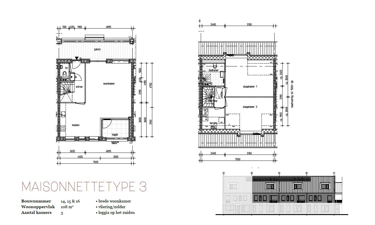 Foto 5 van Maisonnette (Bouwnr. 16)