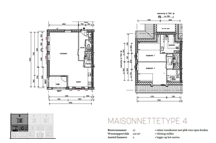 Photo 5 of Maisonnette (Bouwnr. 17)