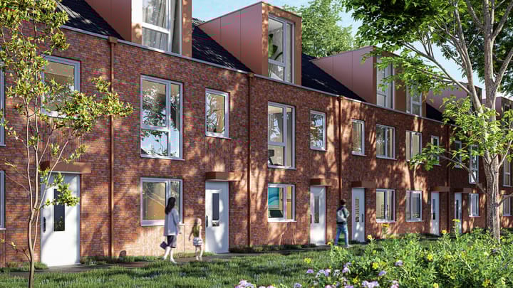 Foto 2 van Tussenwoning (Bouwnr. 6)