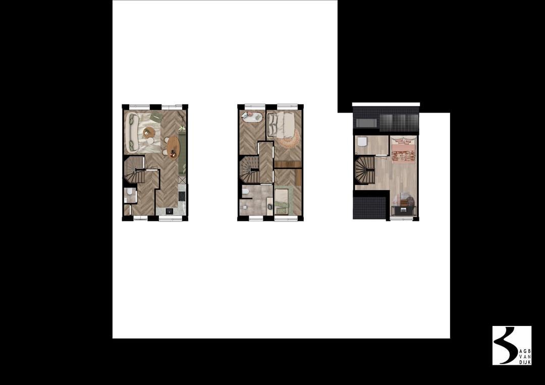 Foto 16 van Tussenwoning (Bouwnr. 8)