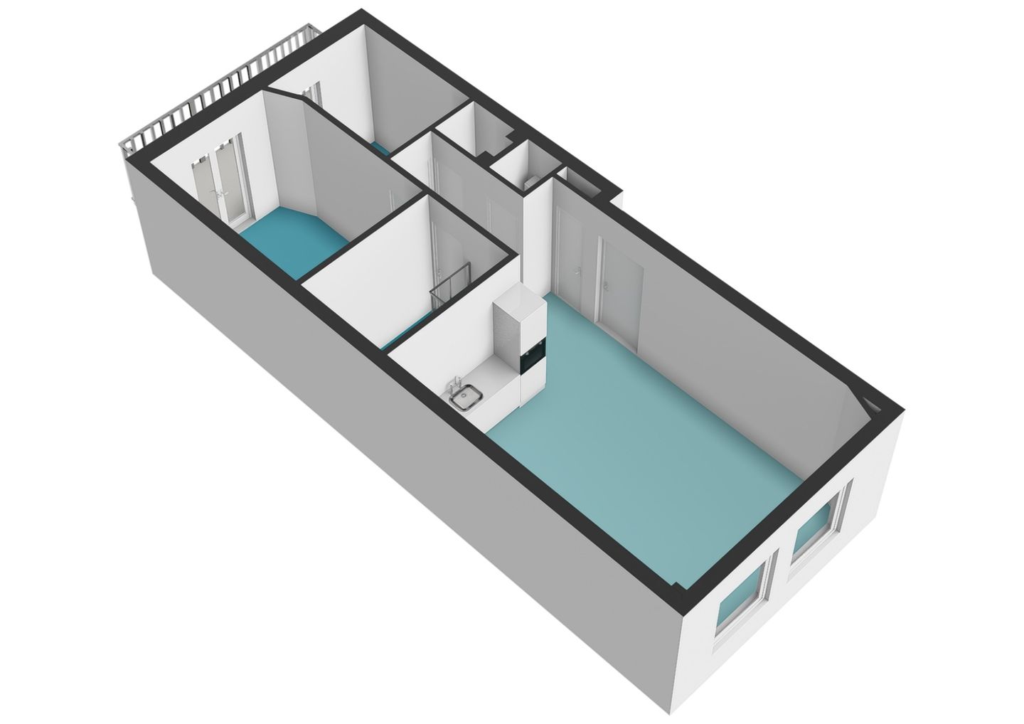 Foto 25 van Saxenburgerdwarsstraat 7-1