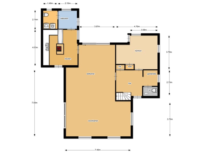 Foto 14 van Wermenbossestraat 19