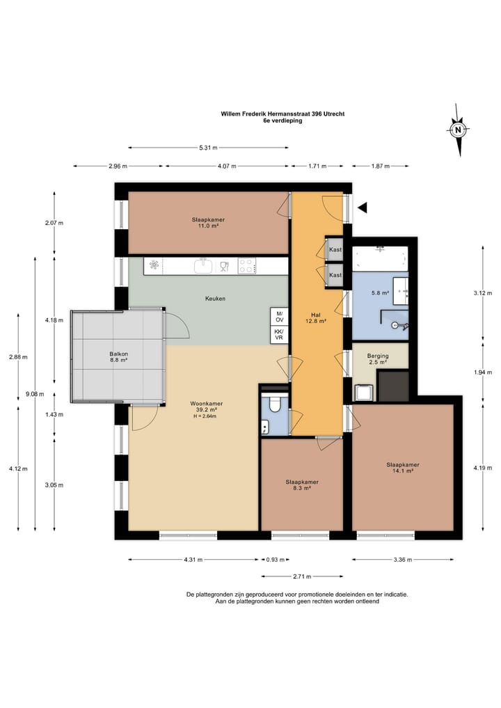 Foto 45 van Willem Frederik Hermansstraat 396