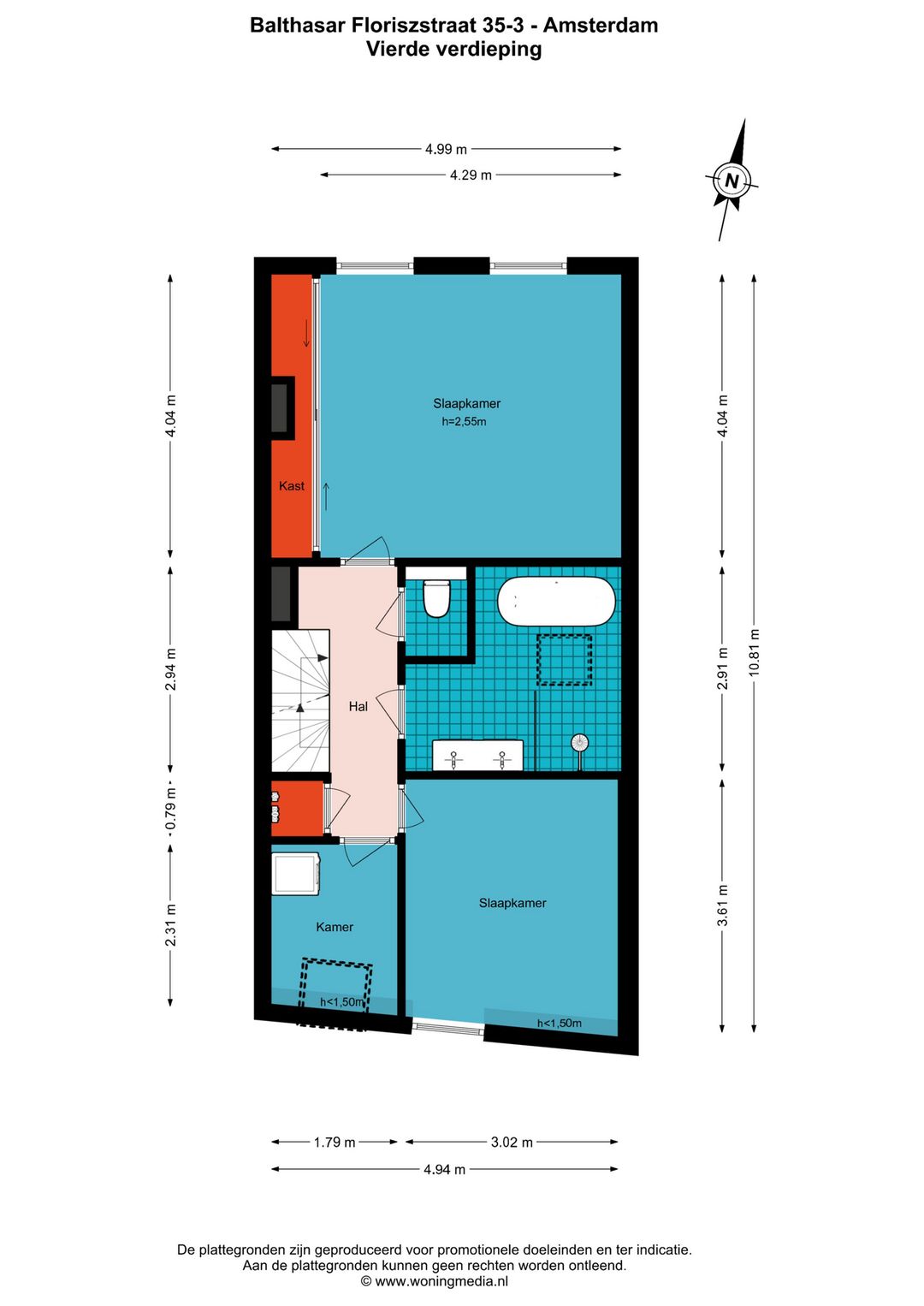Foto 43 van Balthasar Floriszstraat 35-3
