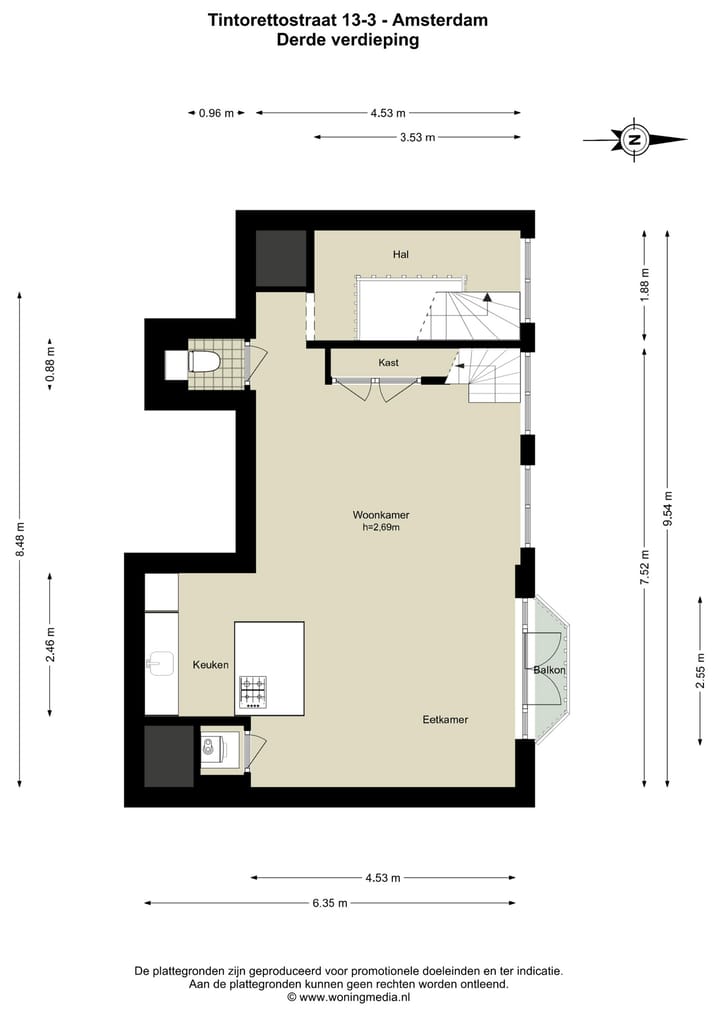 Photo 42 of Tintorettostraat 13-3