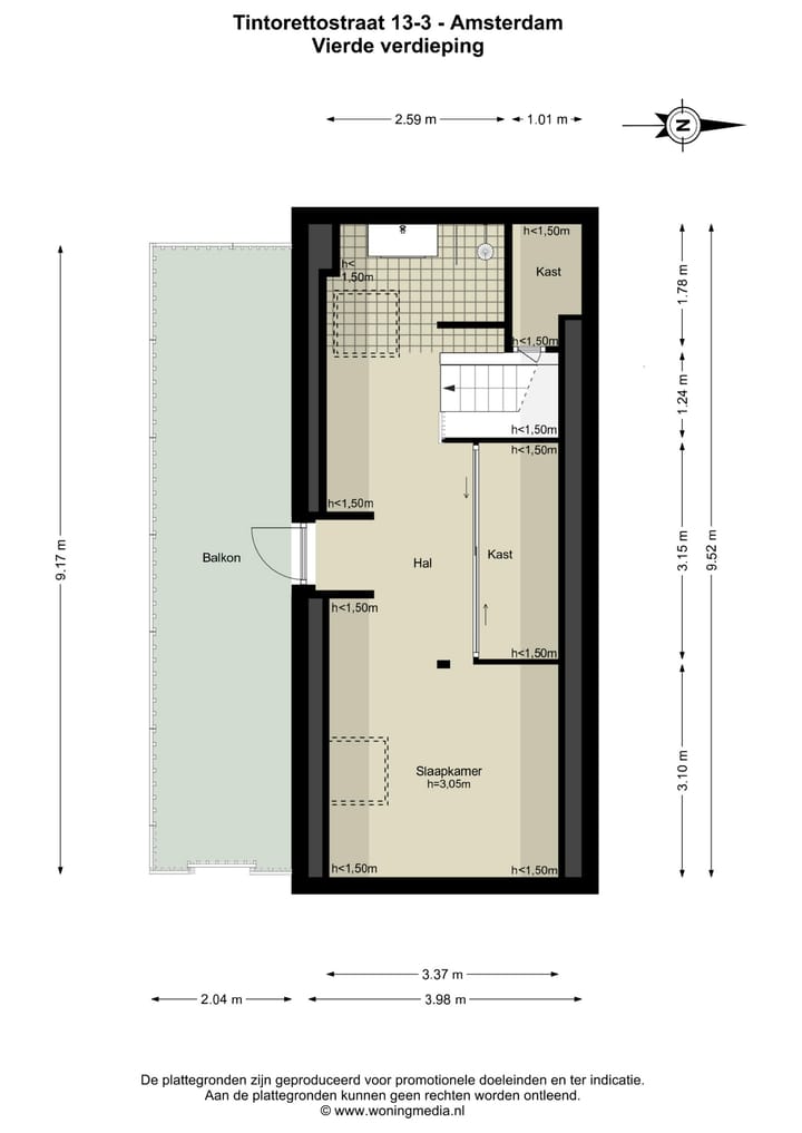 Photo 43 of Tintorettostraat 13-3