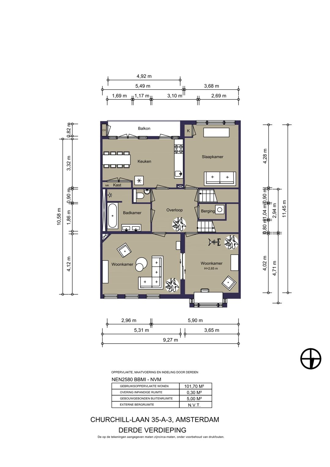 Foto 32 van Churchill-laan 35-A3