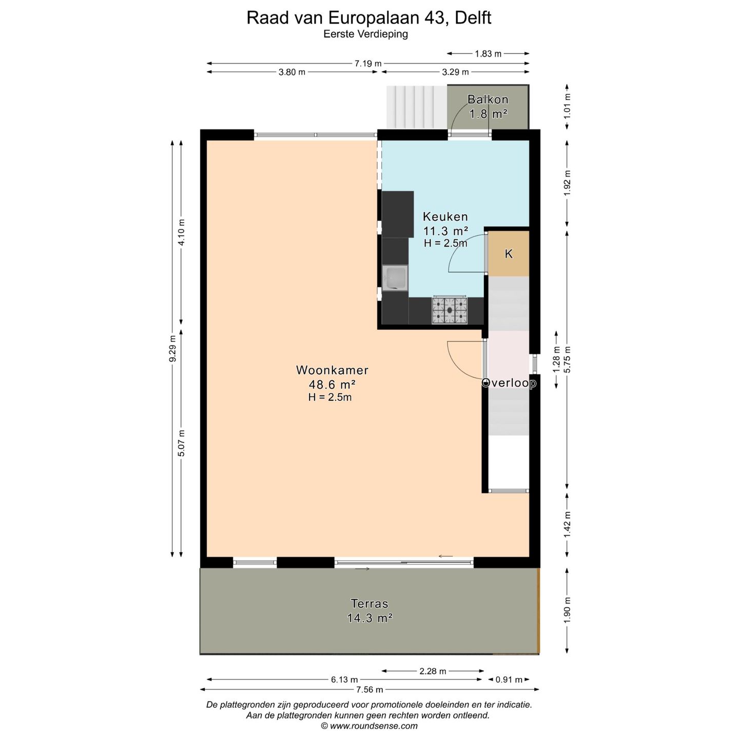 Foto 50 van Raad van Europalaan 43