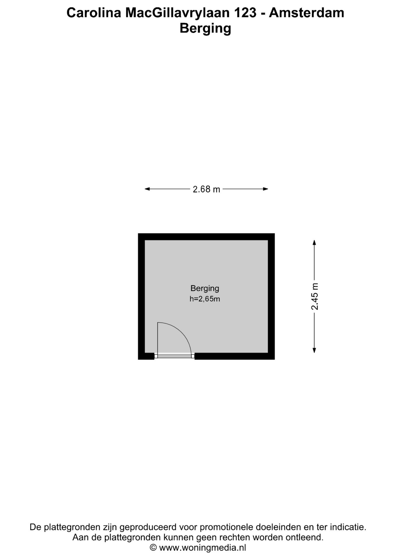Foto 39 van Carolina MacGillavrylaan 123