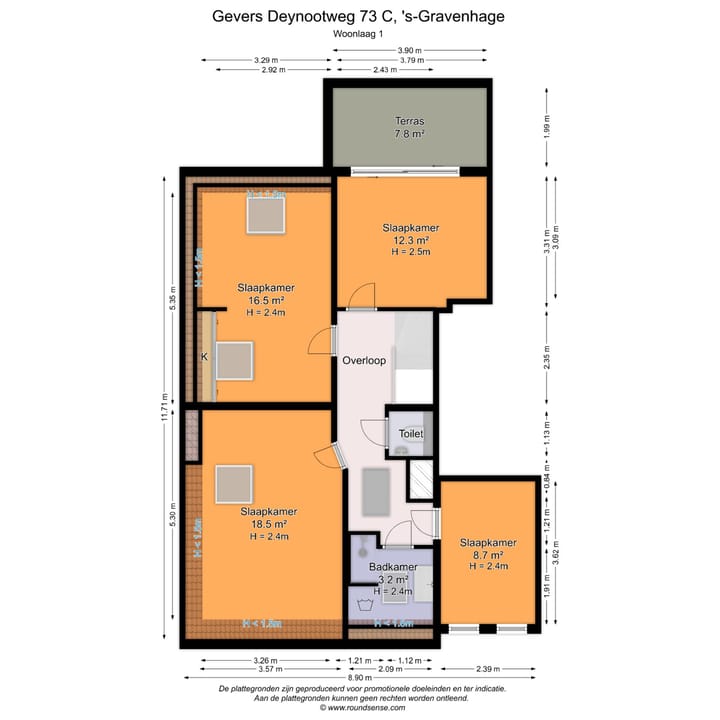 Foto 49 van Gevers Deynootweg 73-C
