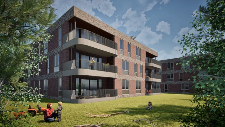 Foto 2 van 4-kamer appartement (Bouwnr. 20)