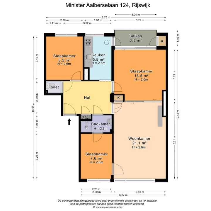 Foto 33 van Minister Aalberselaan 124
