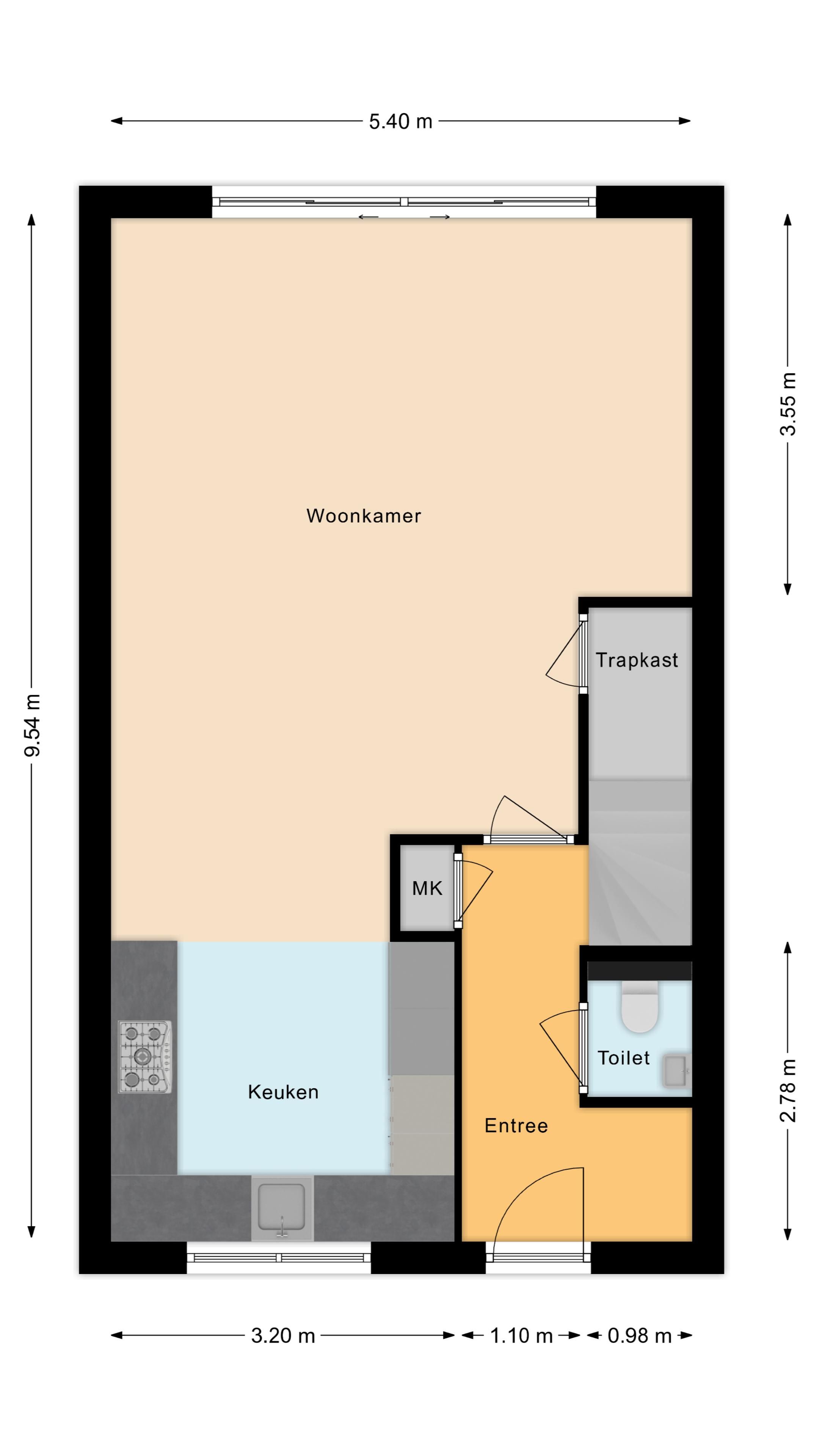 Foto 3 van Bouwnummer 5 (Moerhoek 10)